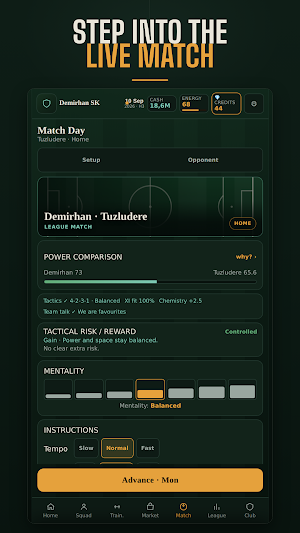Manager's Notebook: Football Screenshot 2
