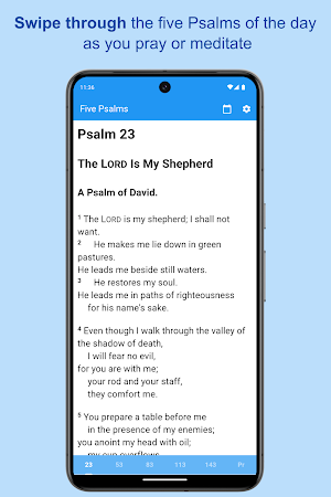 Five Psalms Screenshot 0
