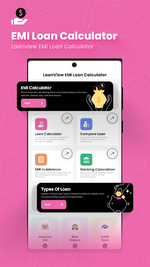 LoanView - EMI Loan Calculator Screenshot 0