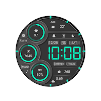 Retro Mint Green For Wear OS