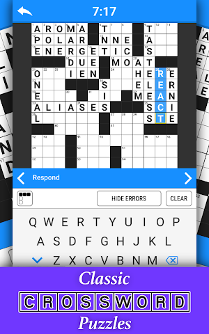 Crossword Puzzles Free Screenshot 0