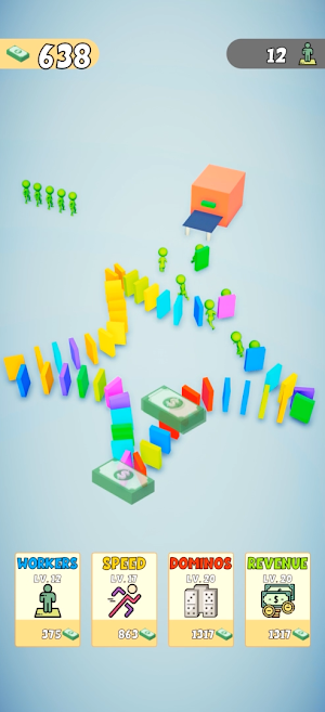 Idle Domino Screenshot 3