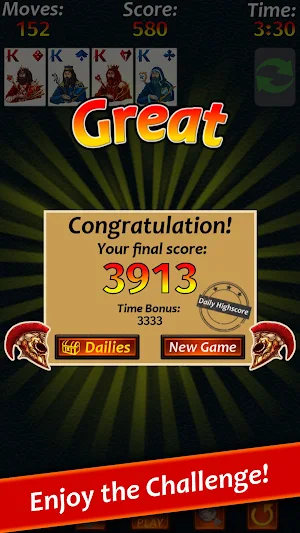 Solitaire  simple&clasisc&fun Screenshot 2