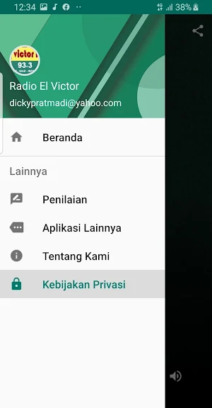 Radio 93.30 ElvictorFM Surabaya Screenshot 1