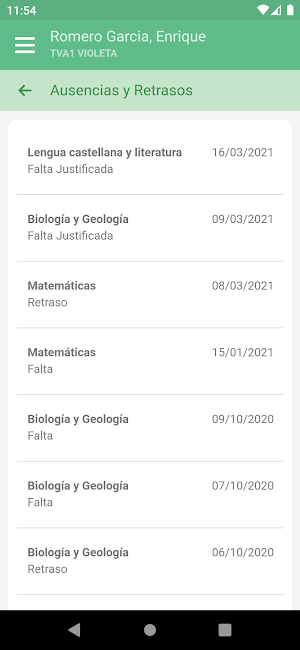 Agenda Escolar 360 Familia Screenshot 3