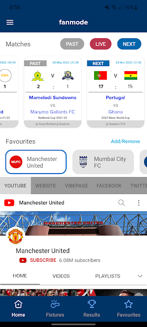 Fanmode Screenshot 1