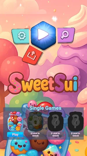 SweetSui: Merge Candy Puzzle Screenshot 3