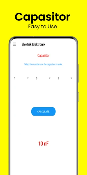 ElectricalElectronic Calculate Screenshot 1