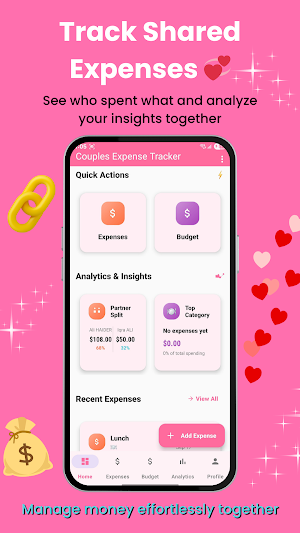 Couples Expense Budget Tracker Screenshot 1