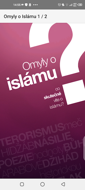 Omyly O Islamu Screenshot 0