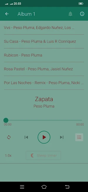 Peso pluma mp3 offline 2023 Screenshot 3