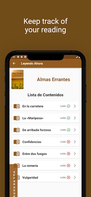 Almas Errantes - Libro Screenshot 2