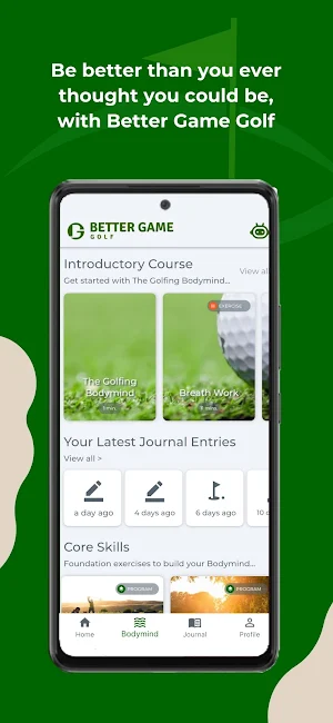 Better Game Golf Screenshot 0