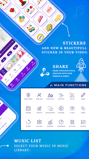 Photo Video Maker With Music - Slideshow Maker Screenshot 3