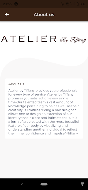 Atelier by Tiffany Screenshot 2