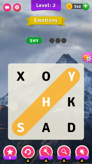 Word Search Puzzle English Screenshot 1
