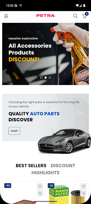 Petra Automotive Screenshot 0
