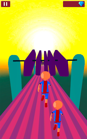 Unlimited 3D Fun Race Game Screenshot 2
