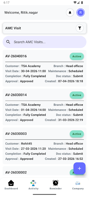 Shasvatm CRM Screenshot 2