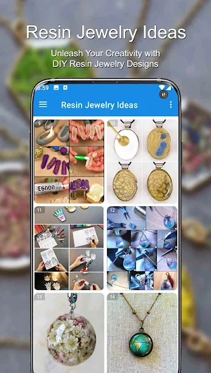 Resin Jewelry Ideas Screenshot 1