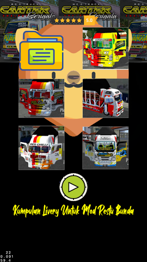 Mod Truck Canter Knalpot Serigala Screenshot 2