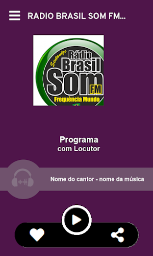 Rádio Brasil Som FM Screenshot 1