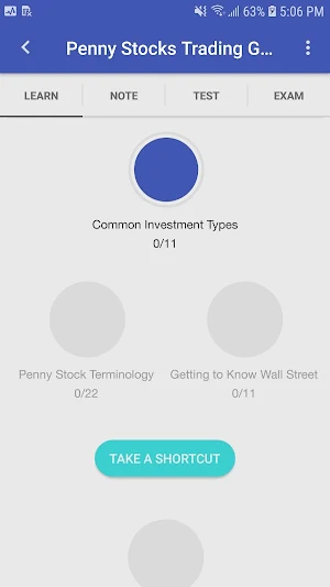 Penny Stocks School - Learn Penny Stock Trading Screenshot 1