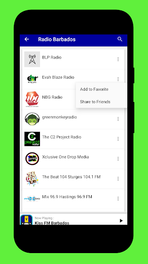 Radio Barbados + Radio Barbadian AM FM - Live App Screenshot 1