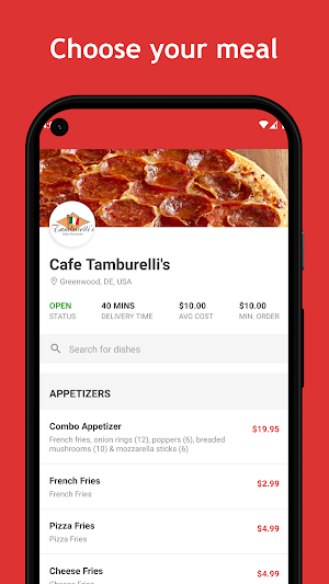 Cafe Tamburelli's Screenshot 0