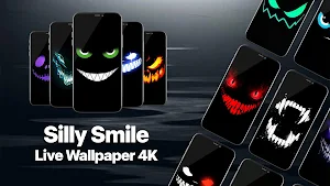 4K Silly Smiles Live Wallpaper Screenshot 0