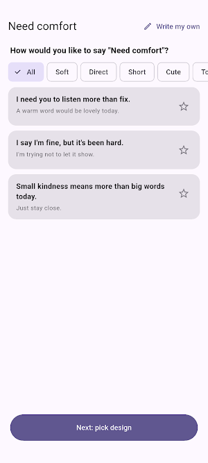 FeelSignal: Mood Wallpaper Screenshot 2