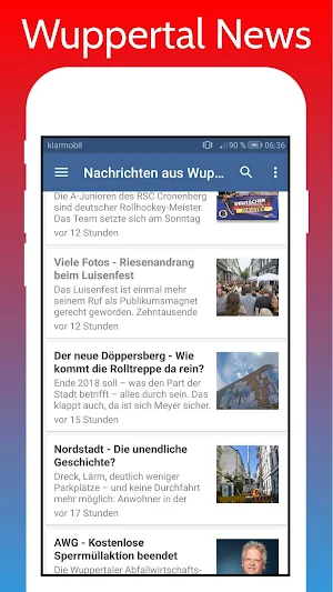 Wuppertal Aktuell Screenshot 1