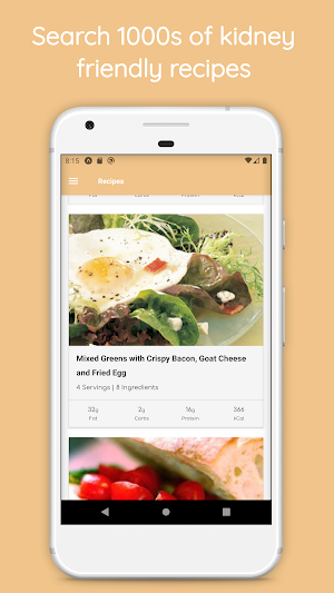 Kidney Friendly Recipes - Kidney Health Diet Screenshot 0