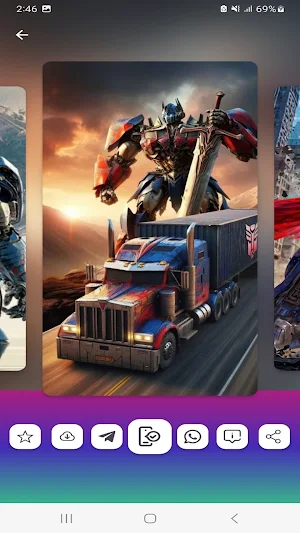 Optimus Prime Wallpapers HD Screenshot 2
