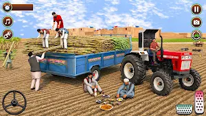Real Indian Tractor: Farm Game Screenshot 2