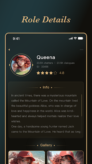 Amelia:Chat with AI Characters Screenshot 2