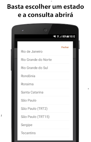 Consulta de Processos -consulta  Todos os Estados Screenshot 1