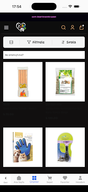 Buse Pet Store Screenshot 1