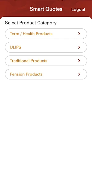 e-Quote Screenshot 1
