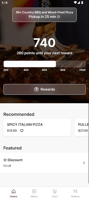 Rim Country BBQ Screenshot 0