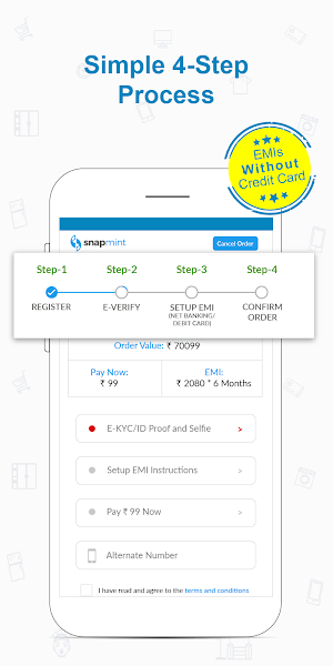 Snapmint: Shop Online on EMI without credit card Screenshot 3