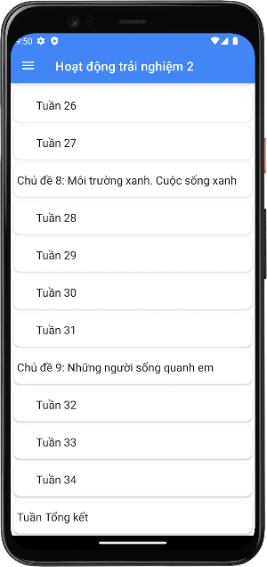Hoạt động trải nghiệm Lớp2 Screenshot 3