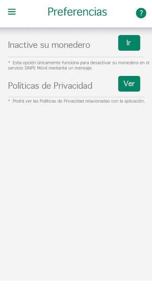 SINPE MOVIL LAFISE Screenshot 2