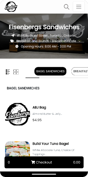 Eisenbergs Sandwiches Screenshot 1