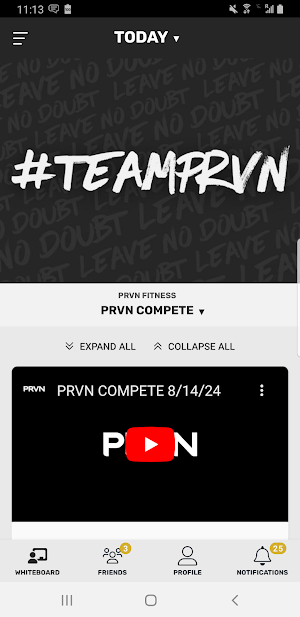 PRVN - A Fitness App Screenshot 3