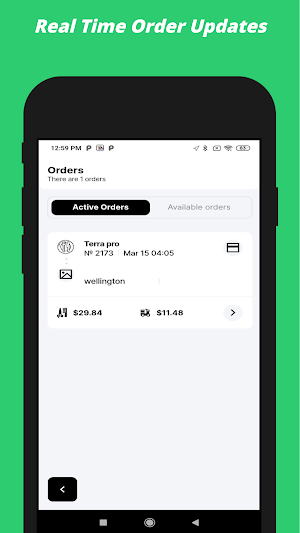 Tezyet Delivery Partner Screenshot 1