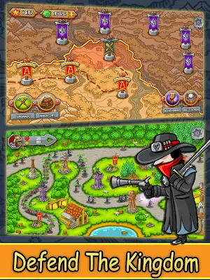 Royal Defense-Kingdom Tower Rush Castle Defender Screenshot 3
