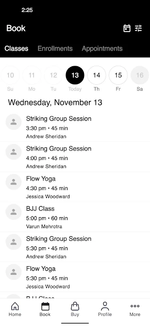 Flow Sparring Screenshot 1