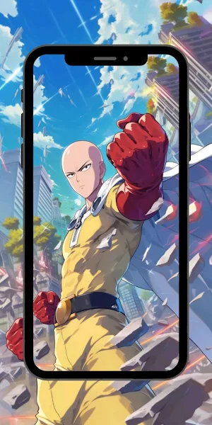 Wallpaper Cool of Saitama Screenshot 3