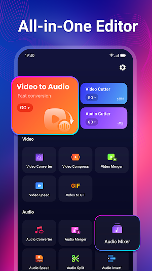 Video to Mp3 - Audio Cutter Screenshot 1